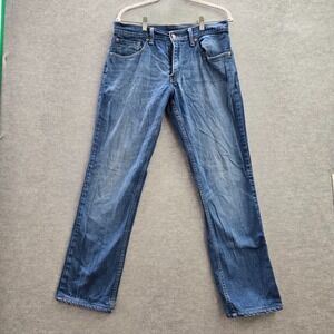 Levi's 569 Men Jeans 32x32  Blue Denim Y2K Loose Baggy Skate 32" Inseam